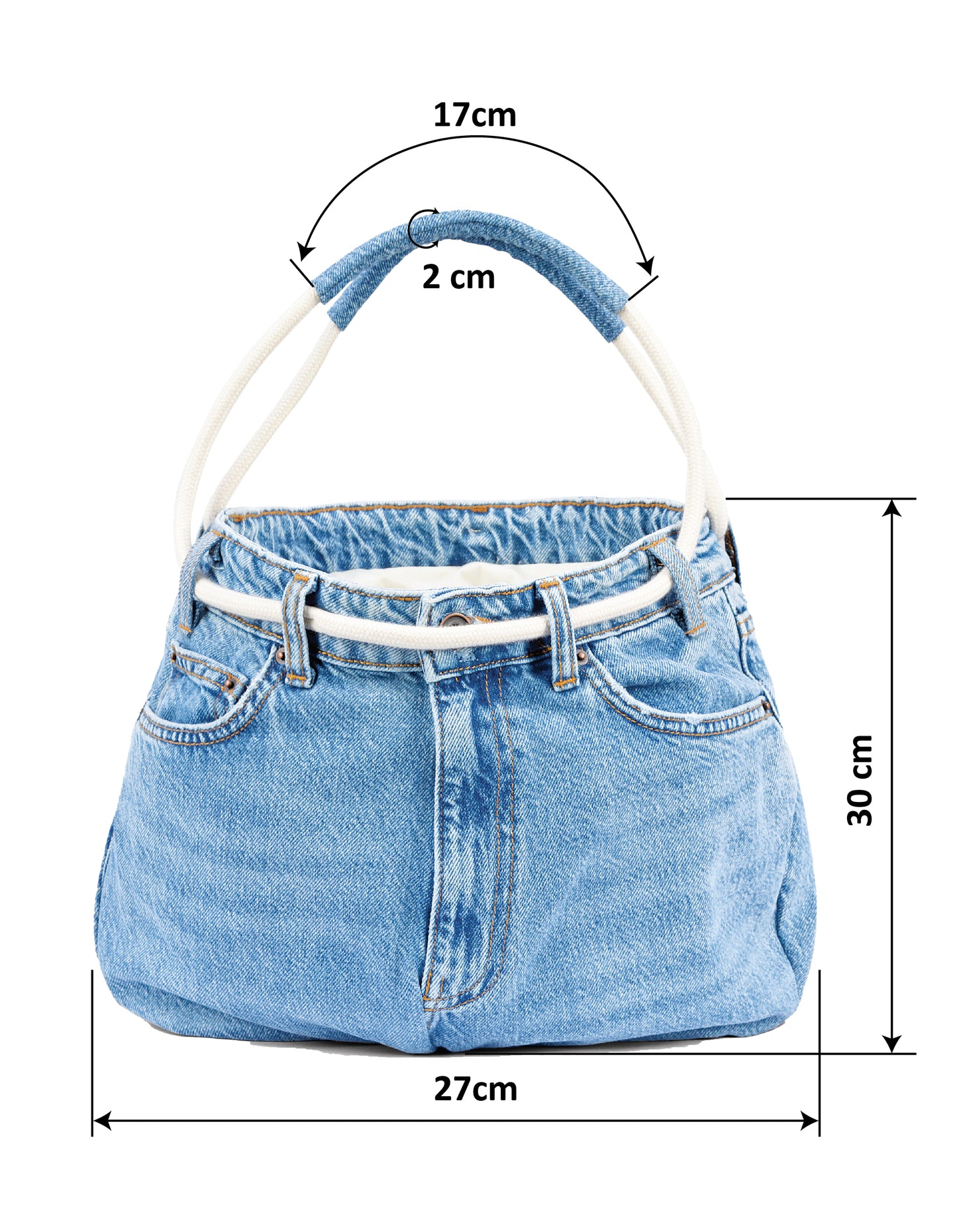 Sustainable Ladies Denim Bag