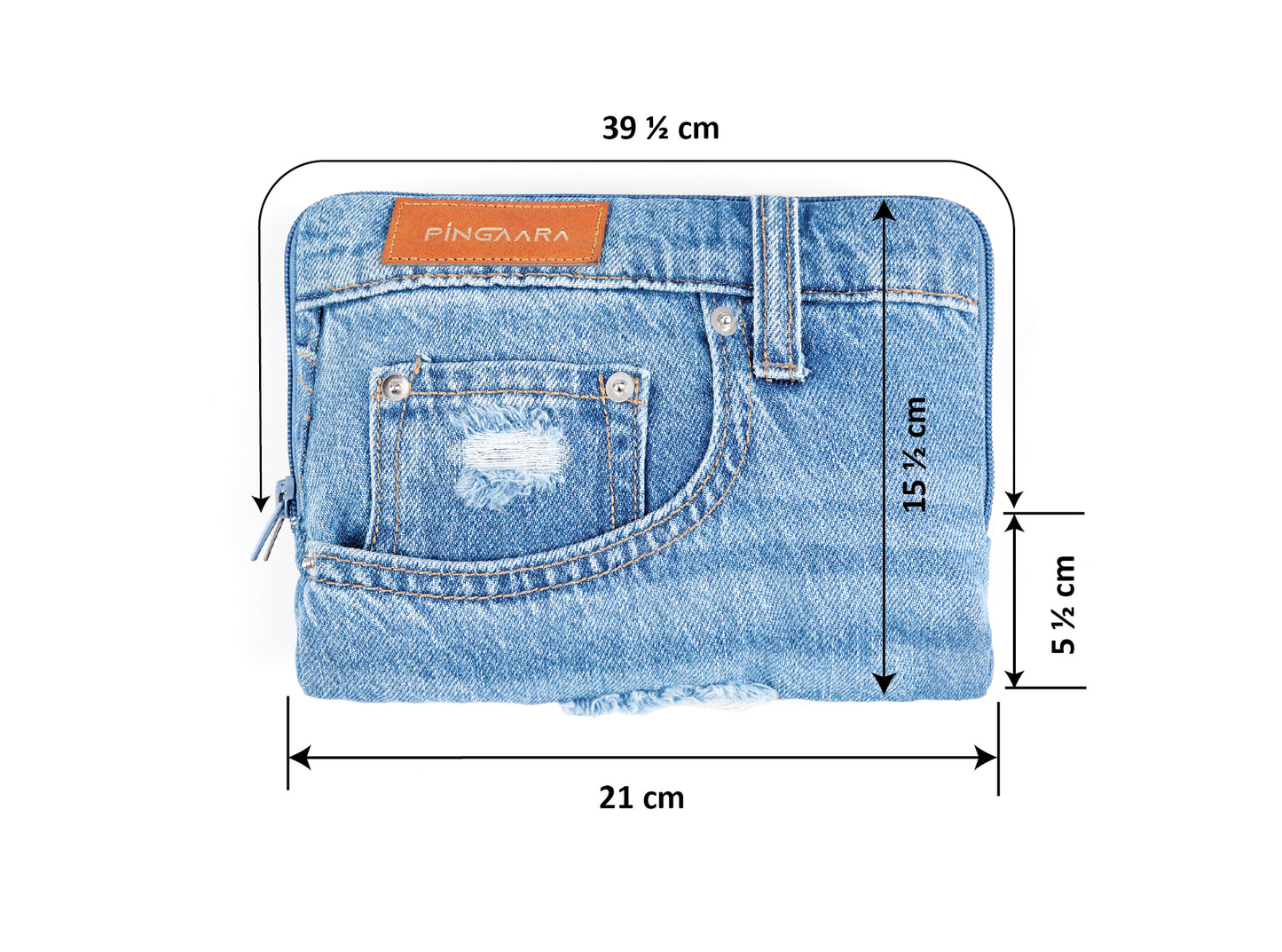 Sustainable denim Purse