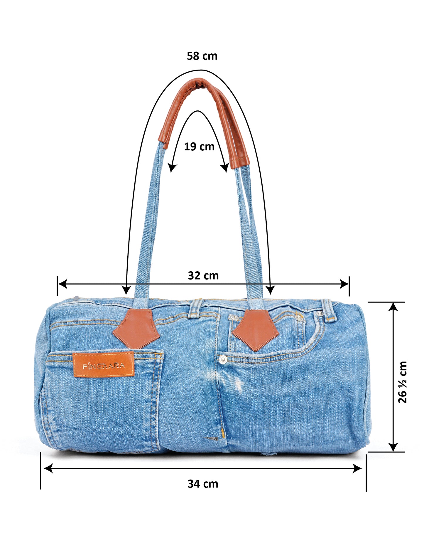 Sustainable Ladies denim bag