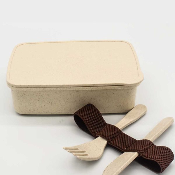 Wheat Straw Lunch Box LUN-WS Branded lunch boxes Dubai