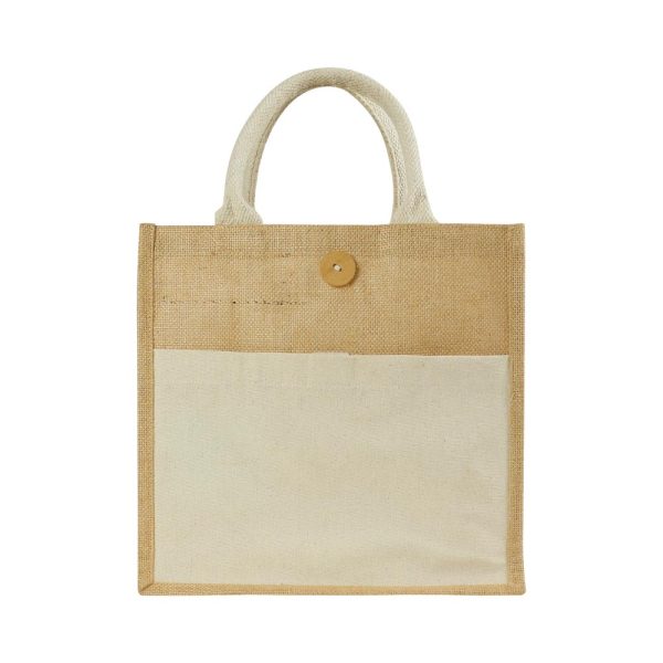 Jute-Bag-with-Front-Cotton-Pocket-and-Button-JSB-16-Blank